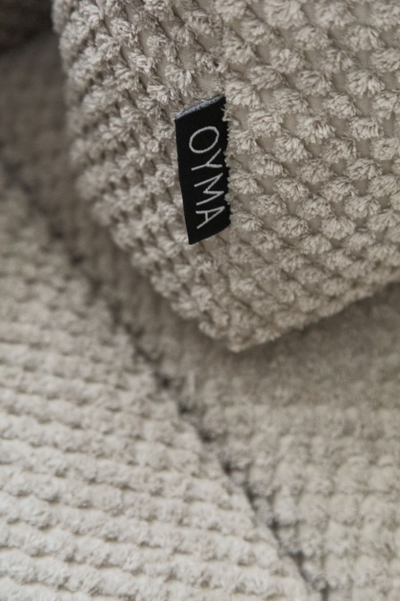 Quilted upholstery detail
